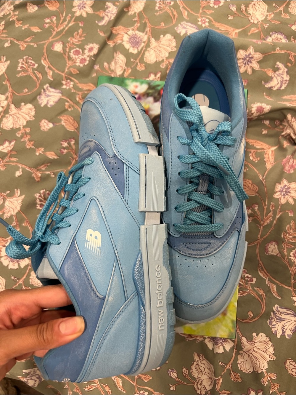 New Balance Women's Light Blue Casual Sneakers